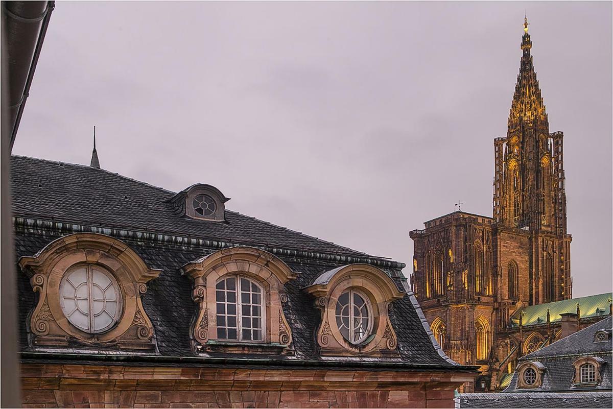 Apartmán L'Oeil Sur La Fleche Štrasburk Exteriér fotografie